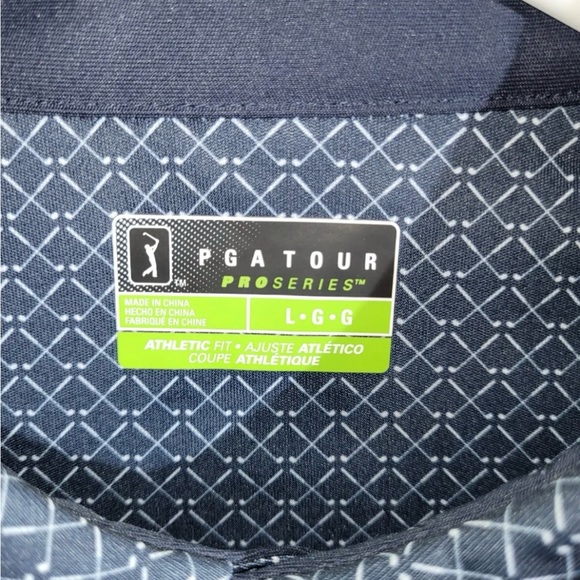 PGA Tour Pro Series Men's Golf Polo Large - Picture 6 of 9